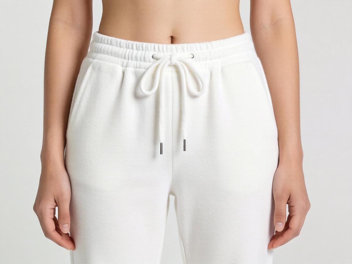 milk white soft pants